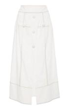 Rosie Assoulin Button Me Up Skirt