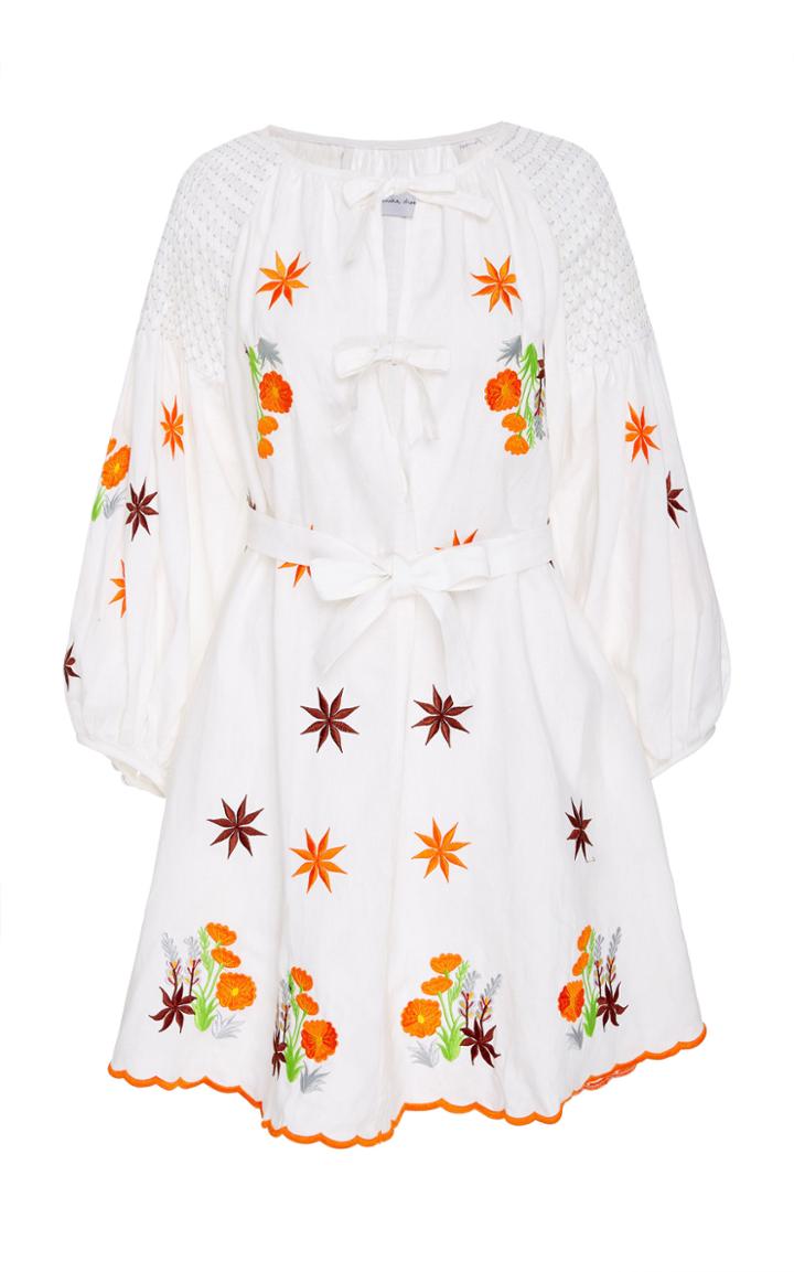 Innika Choo Flower Smock Mini Dress