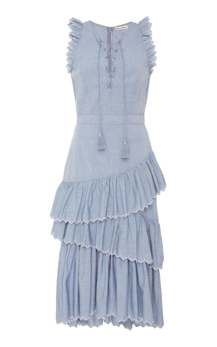 Ulla Johnson Rosalind Scalloped Dress