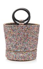 Simon Miller Bonsai 15 Glittered Leather Bucket Bag