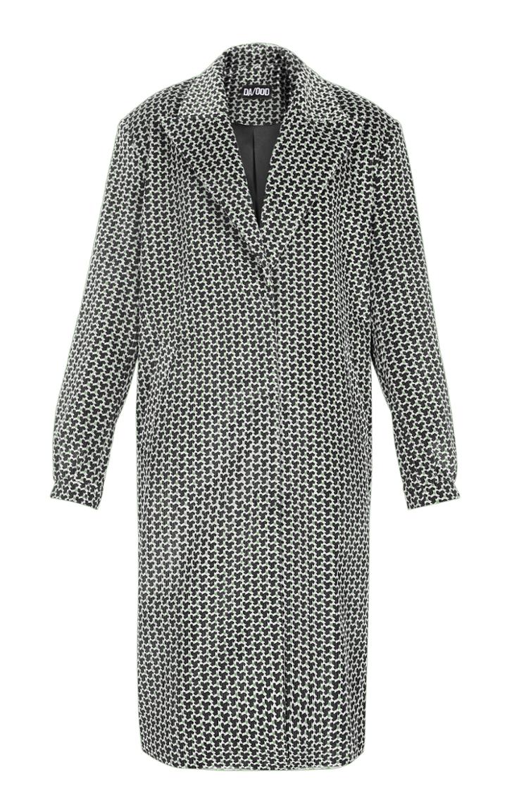 Dalood Printed Long Coat