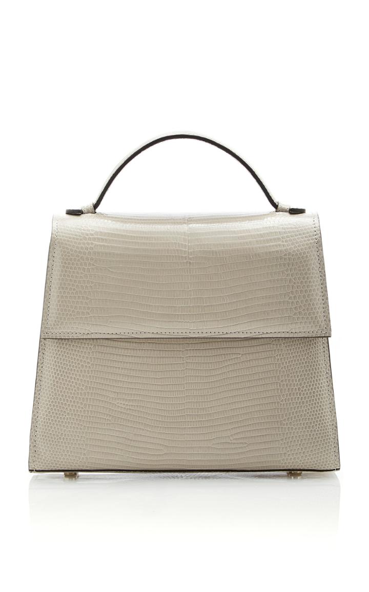 Moda Operandi Hunting Season Medium Lizard Top Handle Bag