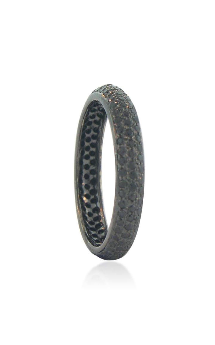 Sethi Couture The Tire 18k White-gold And Black Diamond Ring