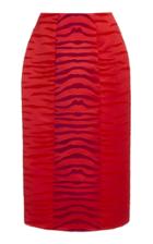Moda Operandi Markarian Tiger Print Midi Skirt