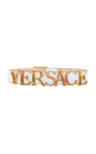 Versace Logo Letter Belt