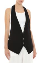 Moda Operandi Philosophy Di Lorenzo Serafini Cotton-blend Open-back Waistcoat