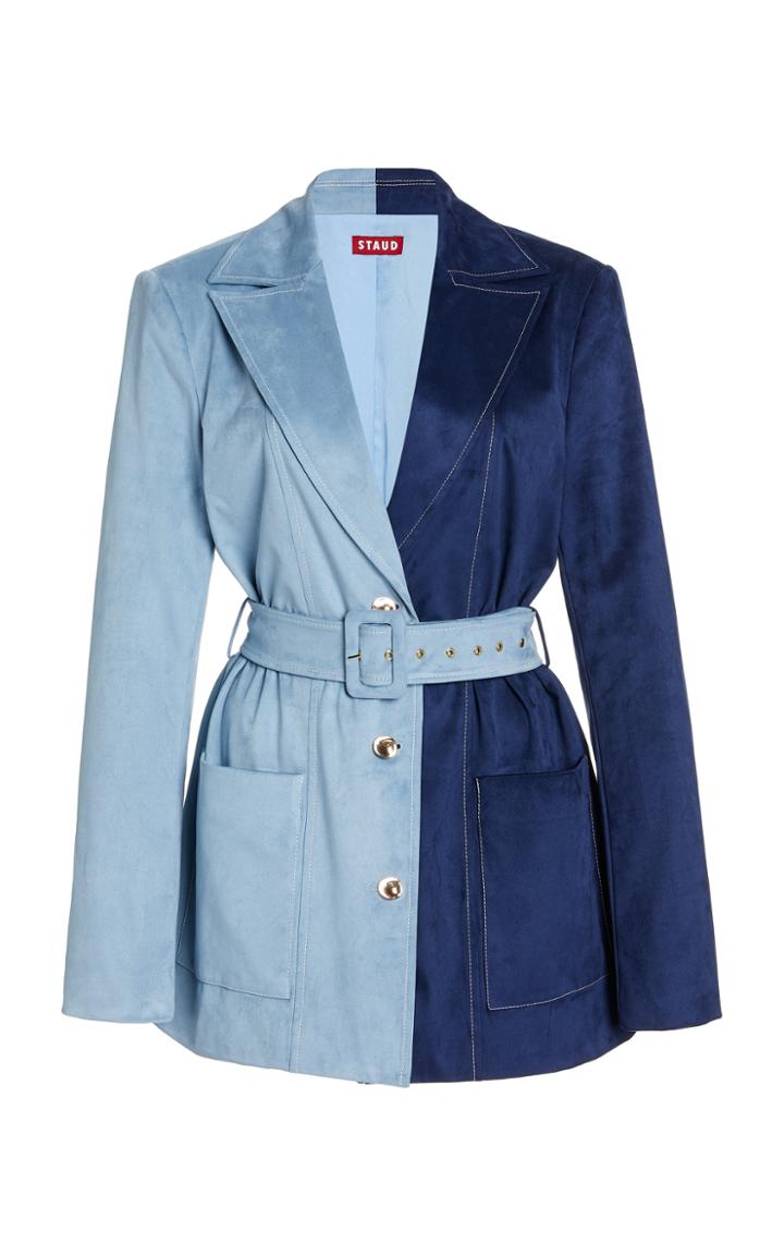 Moda Operandi Staud Paprika Vegan Suede Jacket