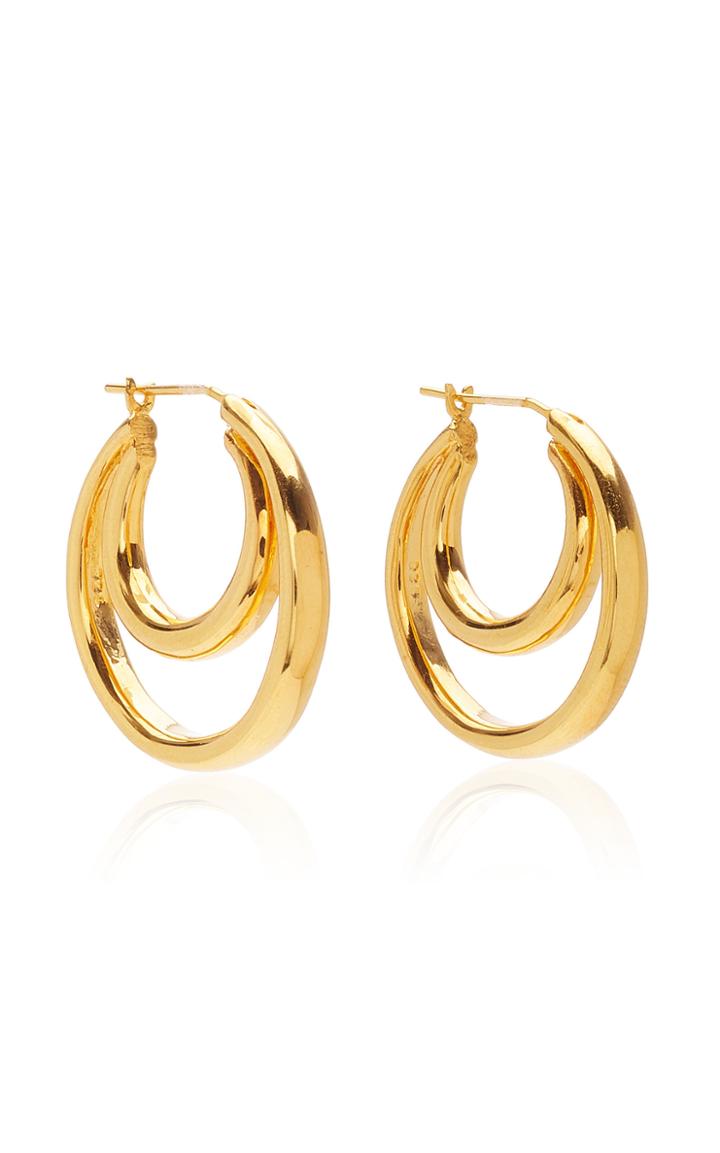 Moda Operandi Sophie Buhai Large Double Hoop Earrings