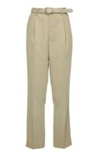 Situationist Military Style Straight-leg Cotton Pants