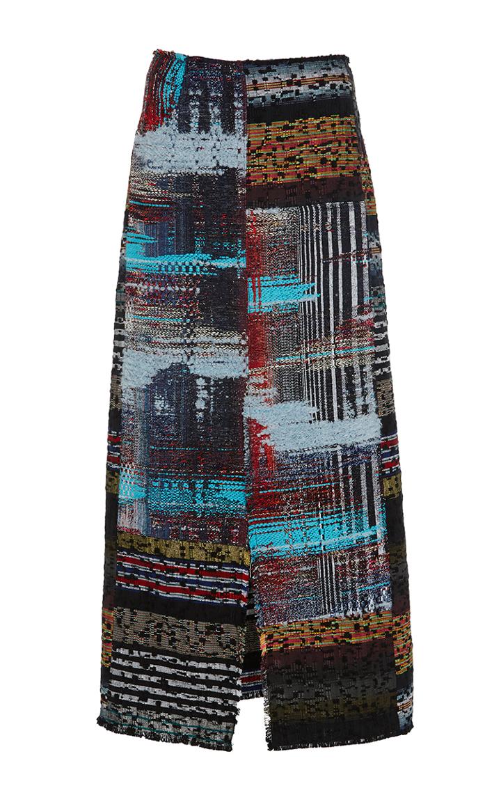 Tome Tweed Midi Skirt