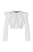 Safiyaa Petal Ruffle Jacket