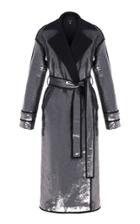Rasario Silver Sequin Coat