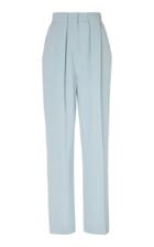 Emilia Wickstead Pleated High-rise Cady Pants