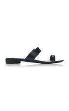Salvatore Ferragamo Louisa Bow Leather Sandals