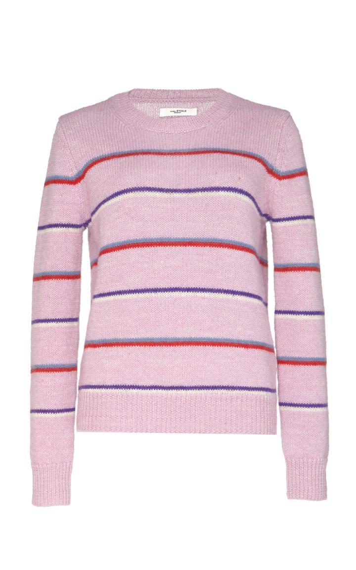 Isabel Marant Toile Gian Striped Alpaca-blend Sweater