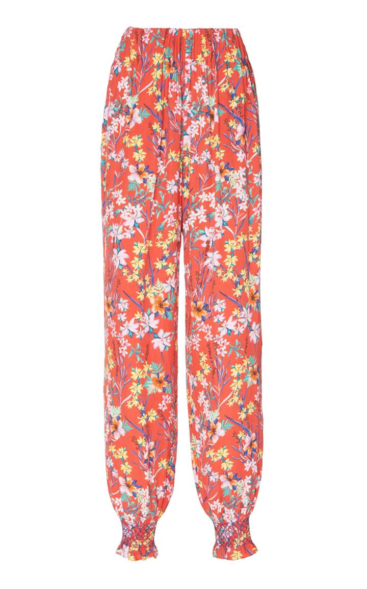 Loretta Caponi Elisabetta Printed Trousers