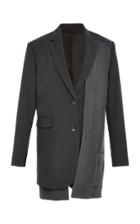 Monse Knit Woven Combo Jacket