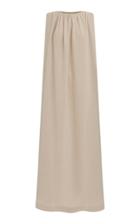 Moda Operandi Harris Tapper Nina Gathered Suiting Twill Maxi Dress