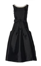 Huishan Zhang Audrey Flared Hem Silk And Wool Blend Midi Dress