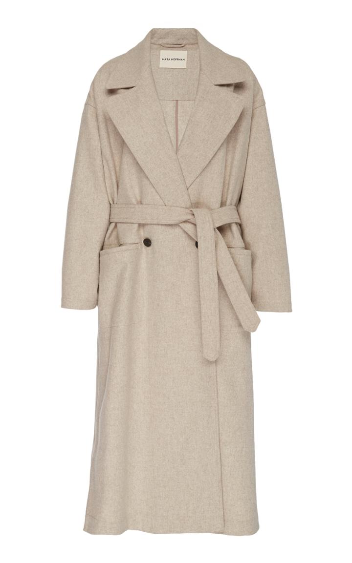 Mara Hoffman Atlas Double-breasted Wool Coat