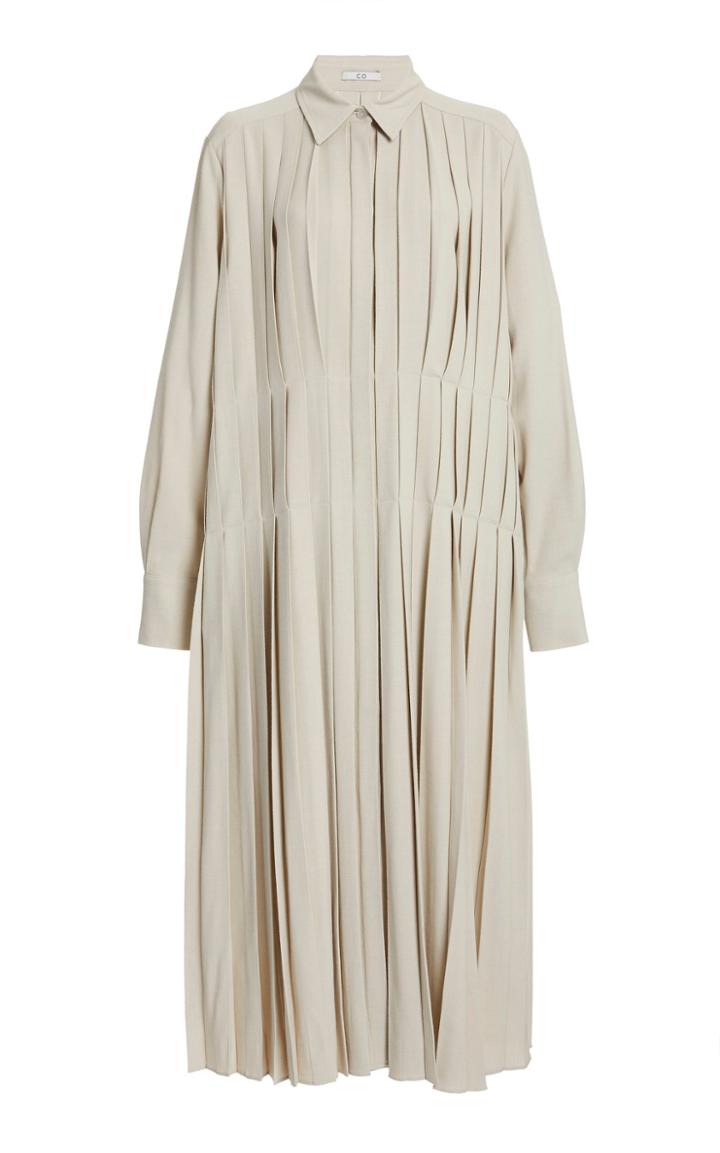 Moda Operandi Co Pleated Cady Dress