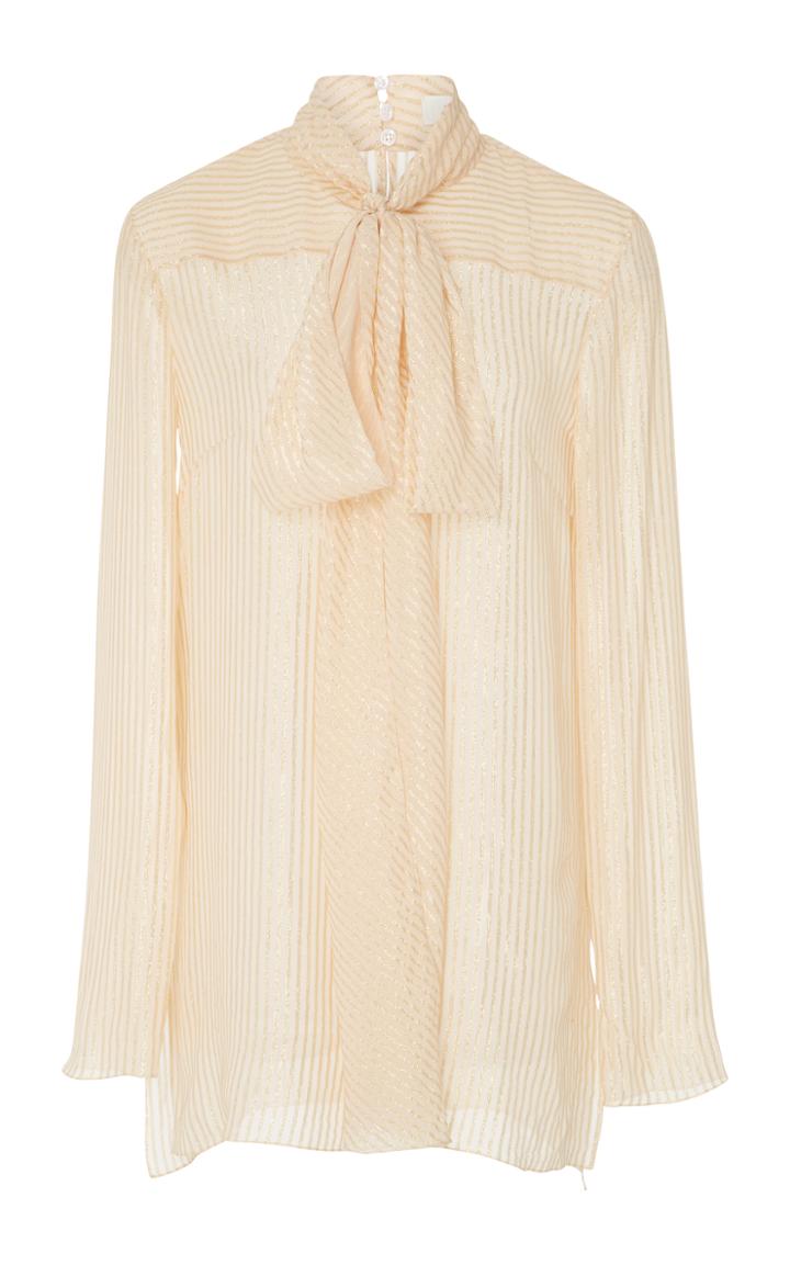 Semsem Gold Lurex Blouse