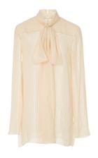 Semsem Gold Lurex Blouse