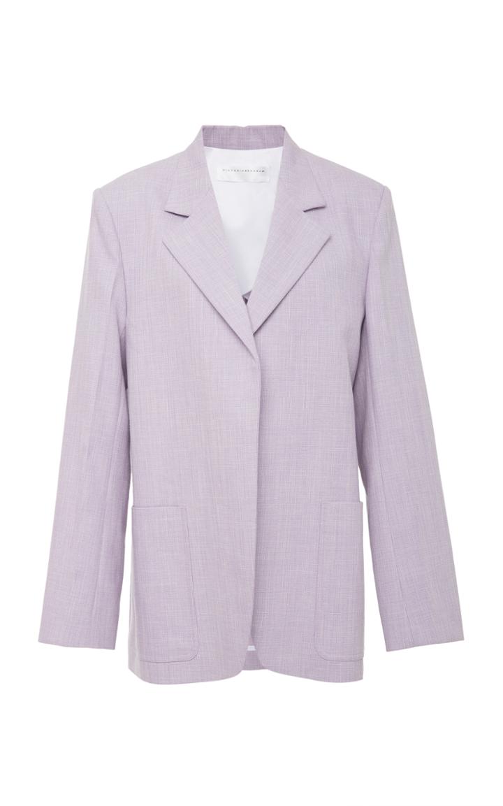 Victoria Beckham Bold Mlange Jacket