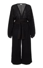 Rhode Blake Belted Eyelet Jumpsuit