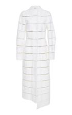 J. Mendel Broadtail Coat With Lace Insets