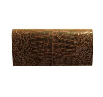 Perrin Paris 1893 Large Faberg  Croc Vintage Clutch