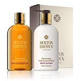 Molton-brown Mesmerising Oudh Accord & Gold Body Wash & Lotion Gift Set