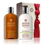 Molton-brown Black Peppercorn Shower Gel & Lotion Gift Set