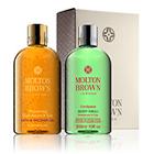 Molton-brown Mesmerising Oudh Accord & Gold & Eucalyptus Body Wash Gift Set