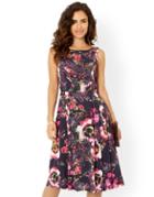 Monsoon Daryn Fit And Flare Dress
