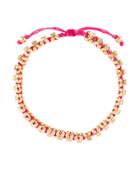 Monsoon Bling Cord And Bead Anklet