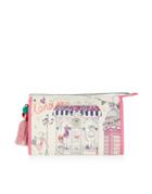 Monsoon Pretty London Embroidered Wash Bag