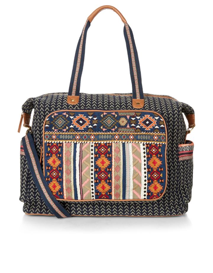 Monsoon Keoma Woven Weekender Bag