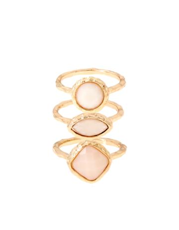 Monsoon Hammered Stacking Rings