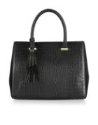 Monsoon Adeline Leather Work Tote Bag