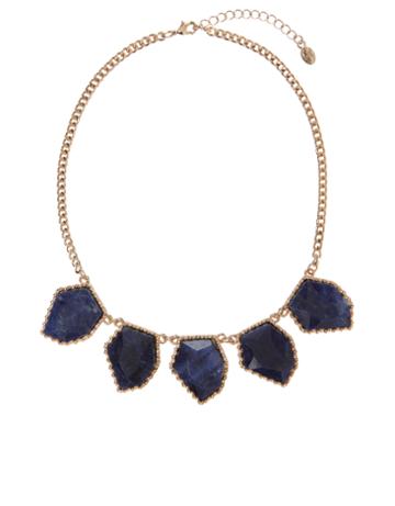 Monsoon Lapis Collar Necklace