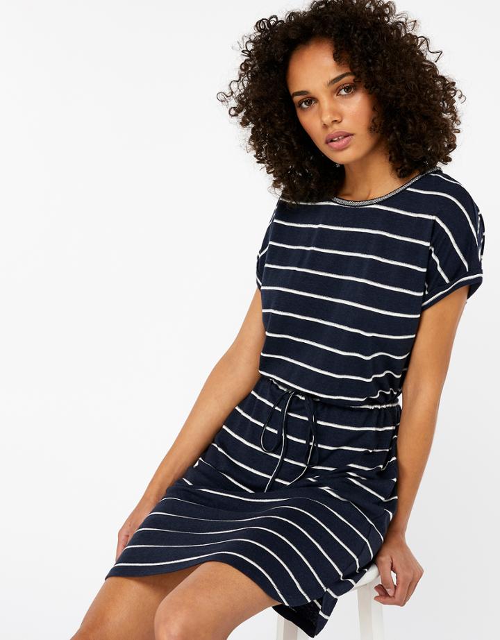 Monsoon Sakina Stripe Dress