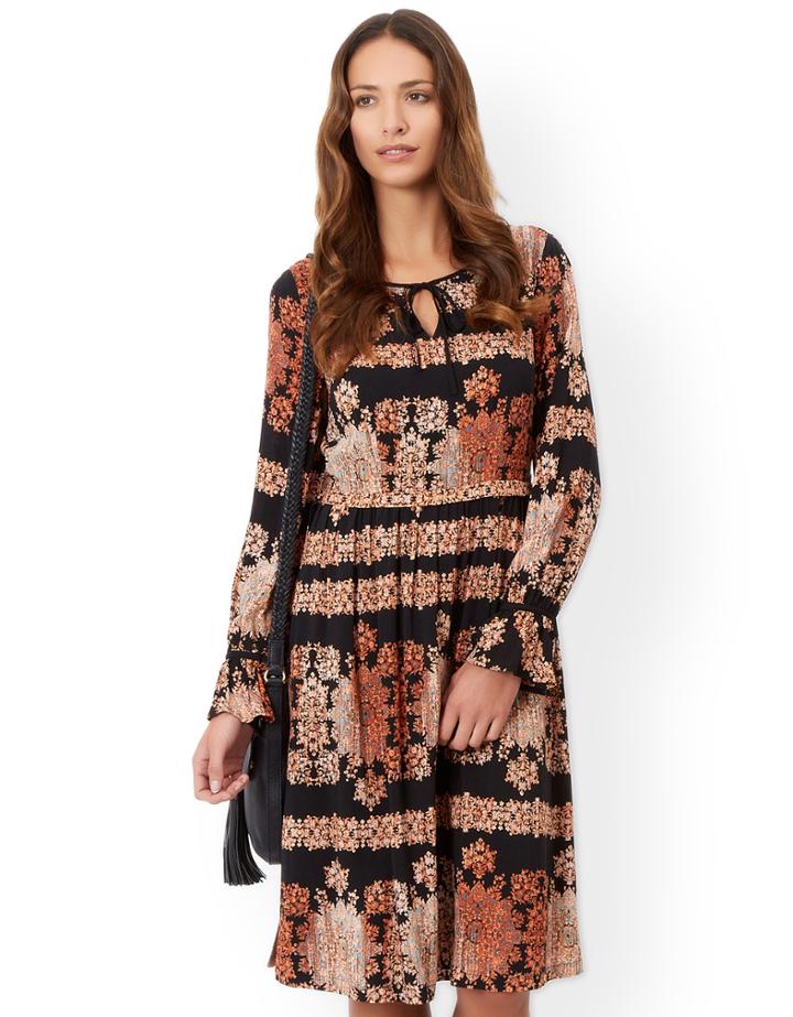 Monsoon Keeva Print Dress