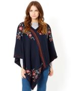 Monsoon Cadey Cape Embroidered Top