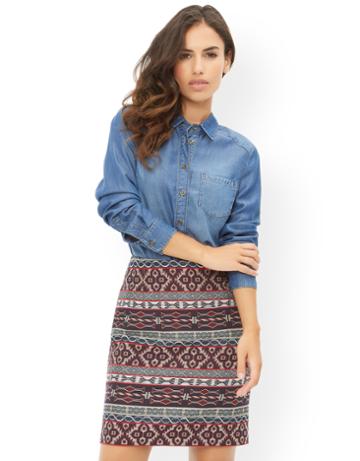 Monsoon Jenna Jacquard Skirt