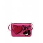 Love Moschino Shoulder Bag With Heart And Charming Doll Woman Pink Size U It - (one Size Us)