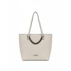 Love Moschino Shopper With Chain Woman Beige Size Single Size