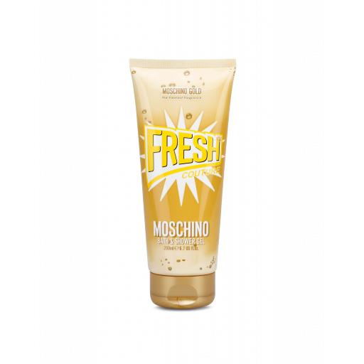 Moschino Shower Gel The Freshest Gold Fresh Couture Woman Gold Size Unica