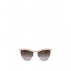 Moschino Sunglasses With Gold Frame Woman Gold Size Single Size