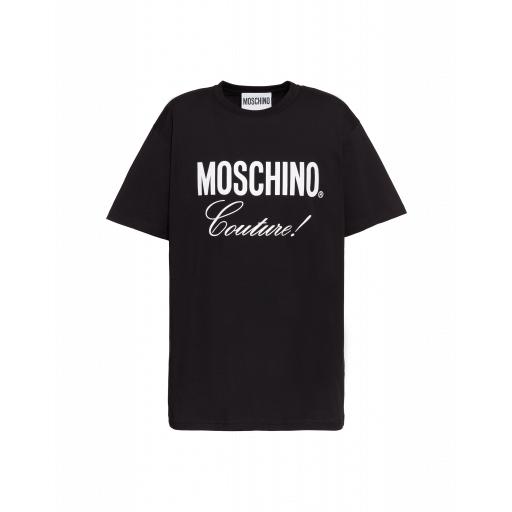 Moschino Moschino Couture Jersey T-shirt Man Black Size S It